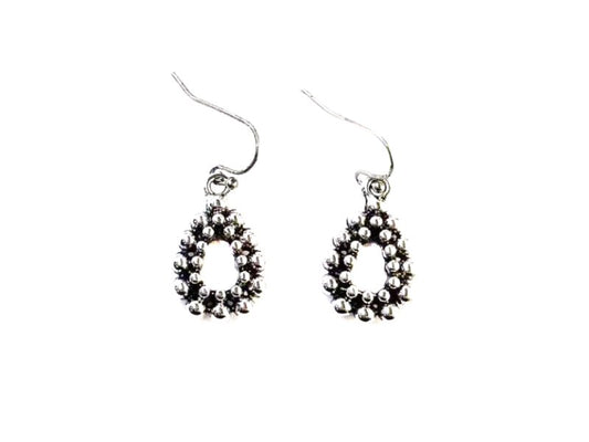 Western Small Teardrop Bubble Dangle Earring