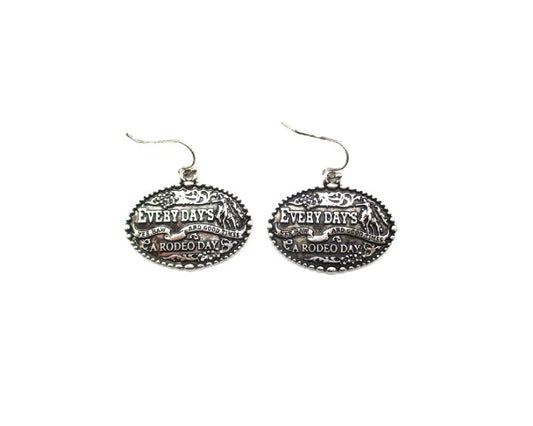 Western Everyday Rodeo Dangle Earring