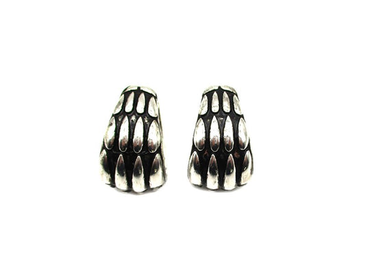 Western Engraved Hoop Earring