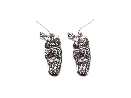 Western Revolver Earrings