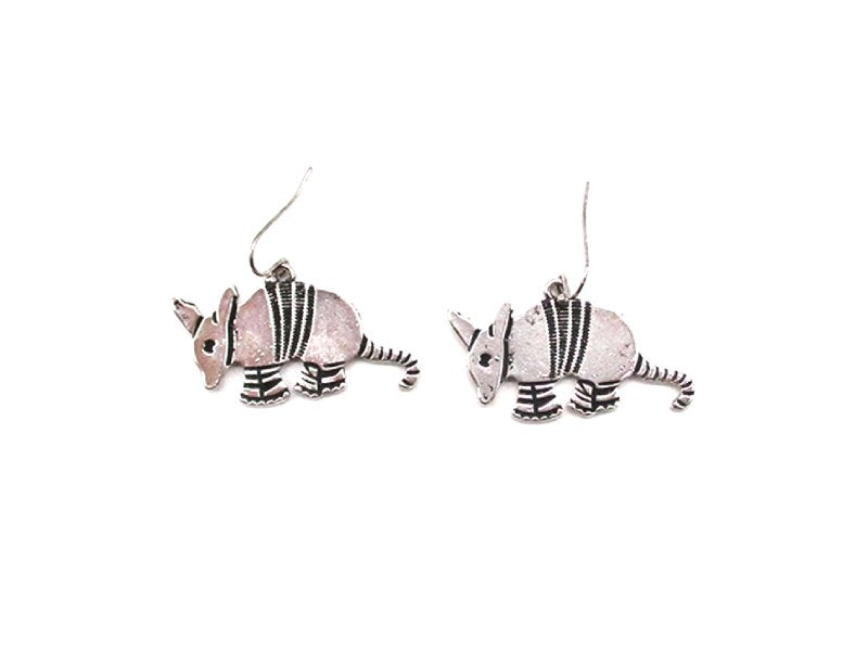 Western Armadillo Earrings