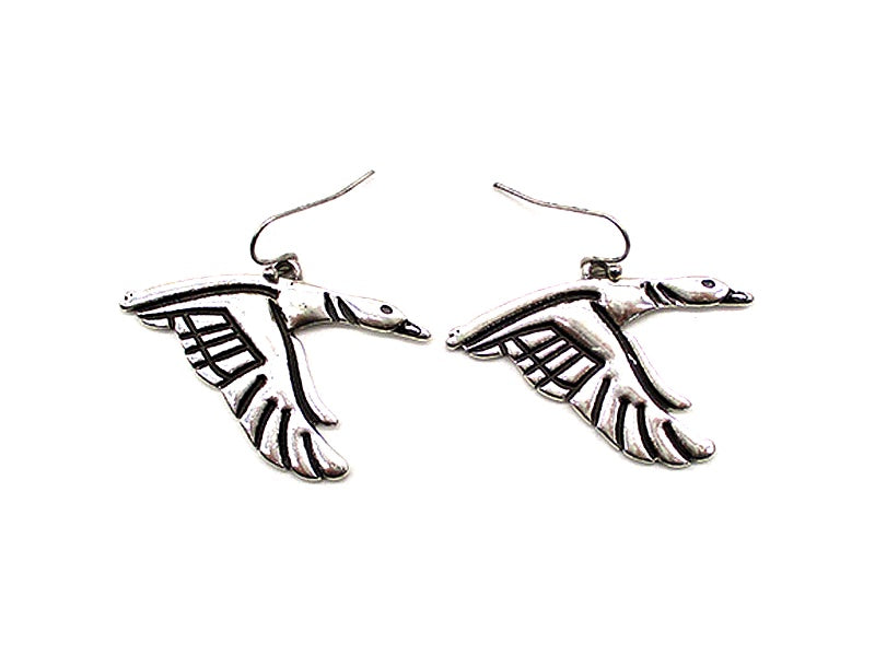 Western Flying Duck Earrings
