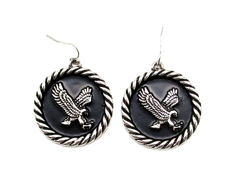 Western Eagle Earrings