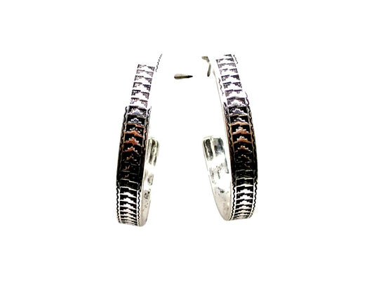Western Large Hoop Earrings