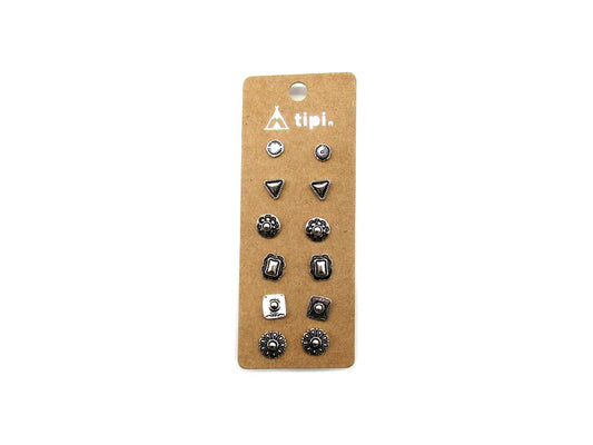 Western 6 Pair Earrings
