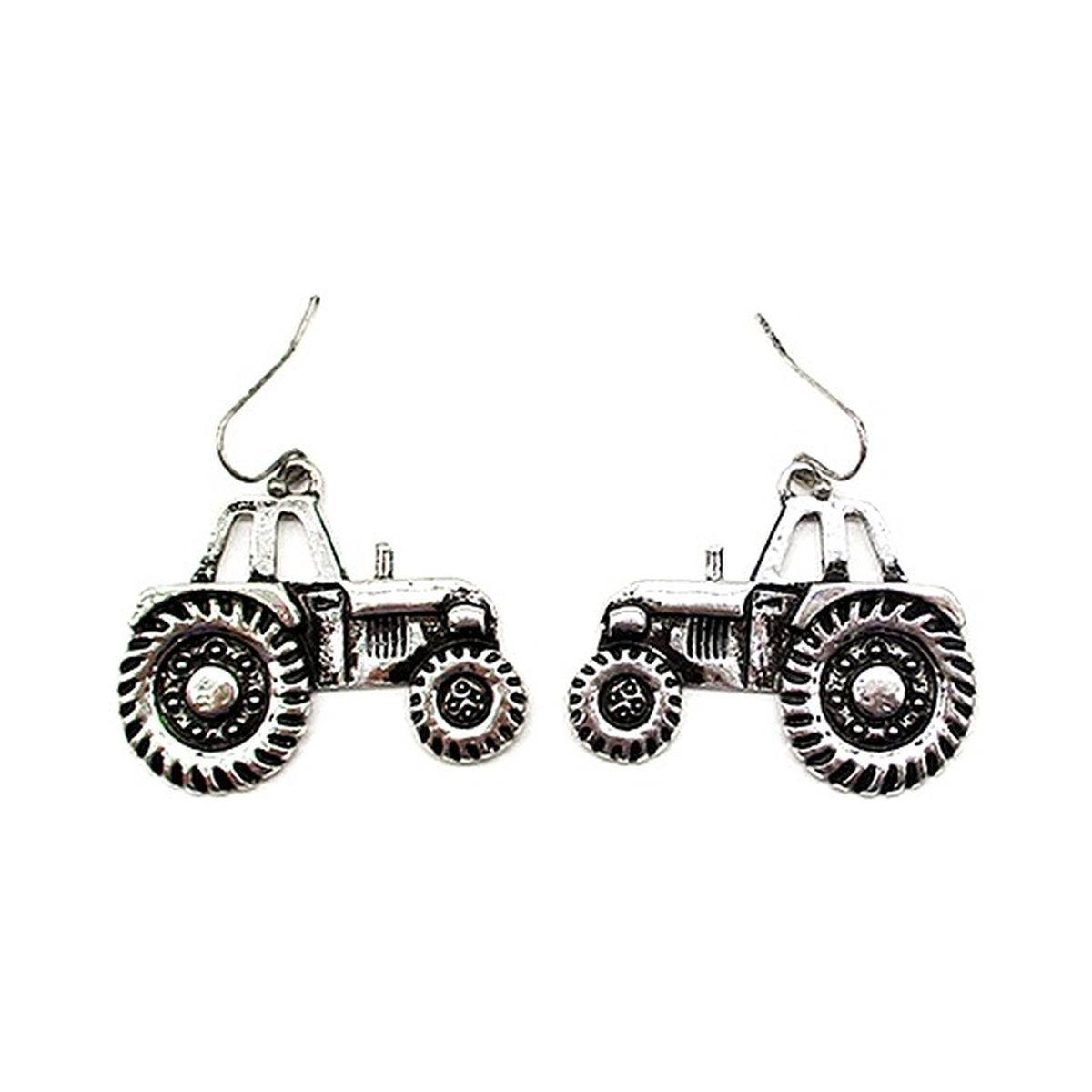 Western Tractor Earrings