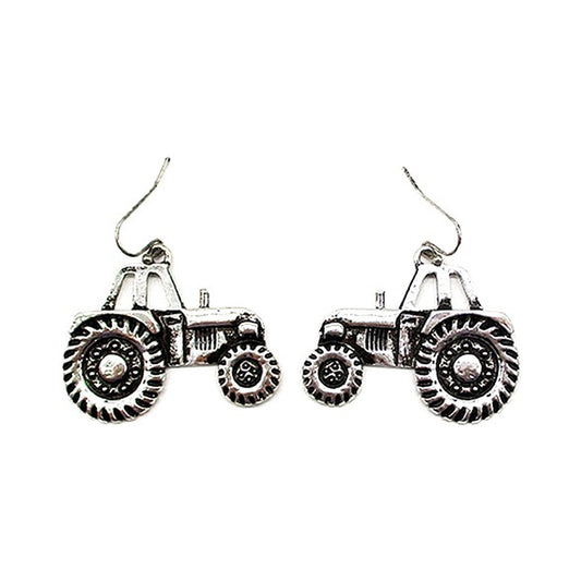 Western Tractor Earrings