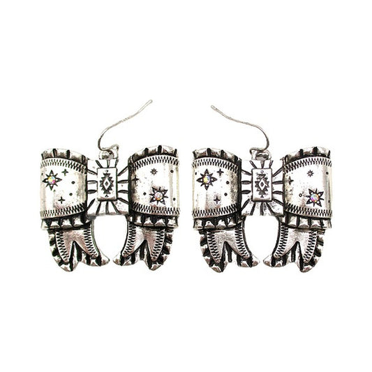 Western Ribbon Earrings