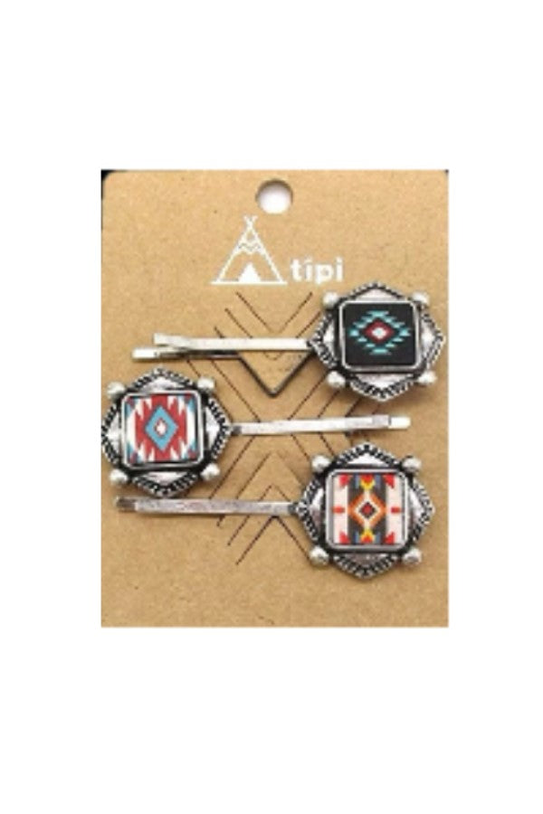 WESTERN STYLE BOBBY PIN SET