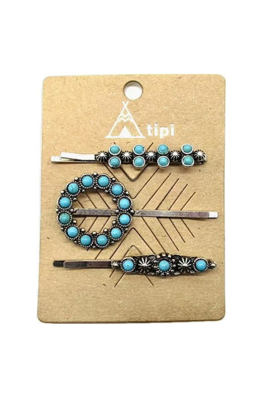 WESTERN STYLE BOBBY PIN SET