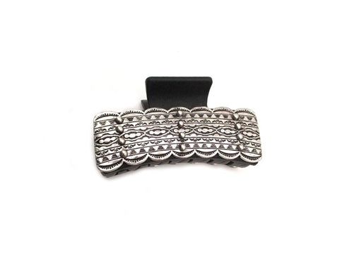 Western Metal Plate Hair Claw