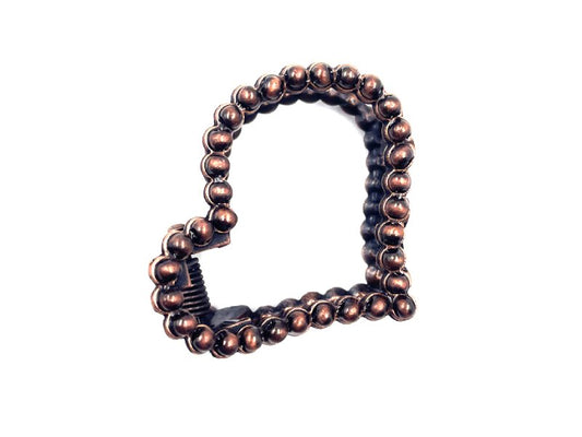 Western Heart Navajo Pearl Hair Claw