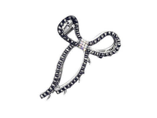 Western Navajo Pearl Ribbon Hair Claw