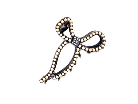 Western Turquoise Stone Ribbon Hair Claw