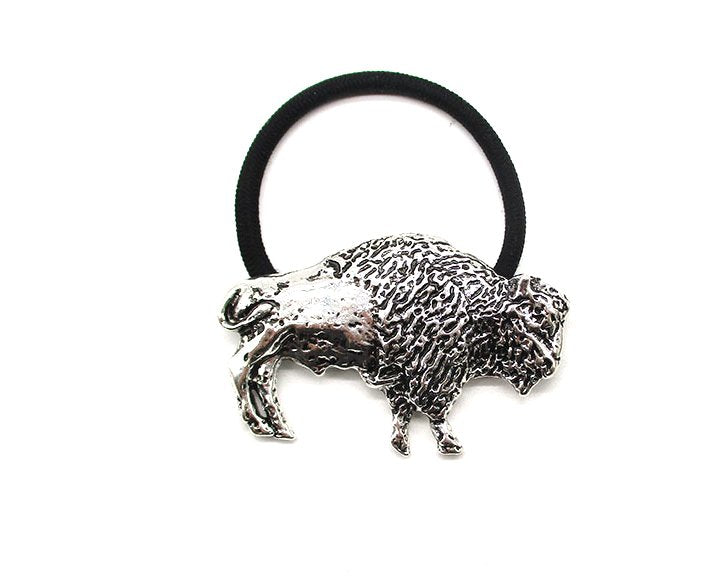 Western Buffalo Hair Tie