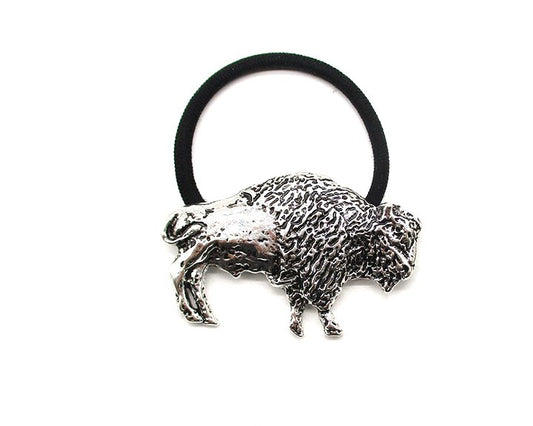 Western Buffalo Hair Tie