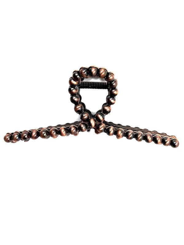 Western Navajo Pearl Hair Claw