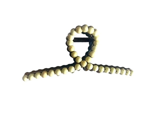 Western Navajo Pearl Hair Claw