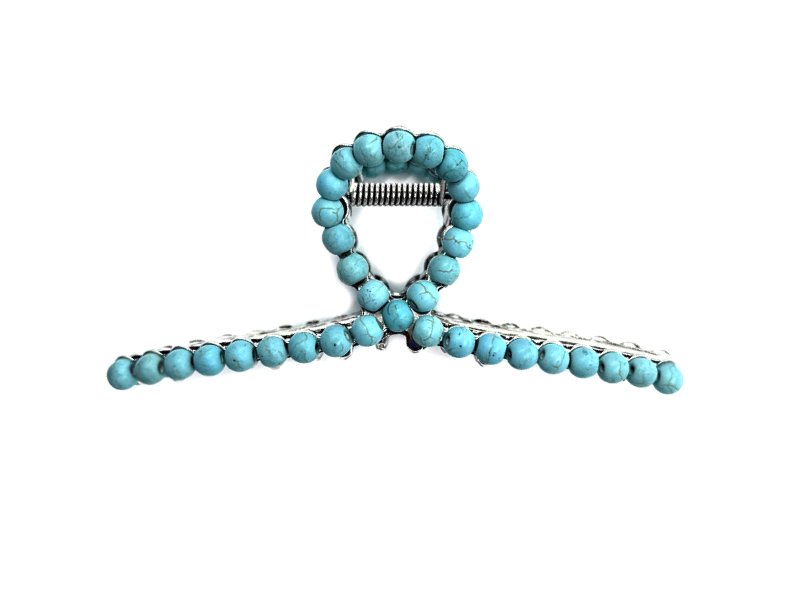 Western Navajo Pearl Hair Claw
