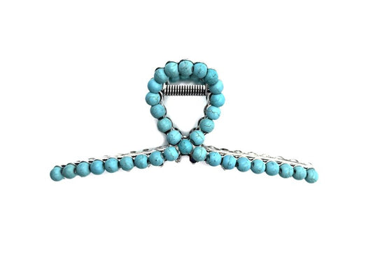 Western Navajo Pearl Hair Claw