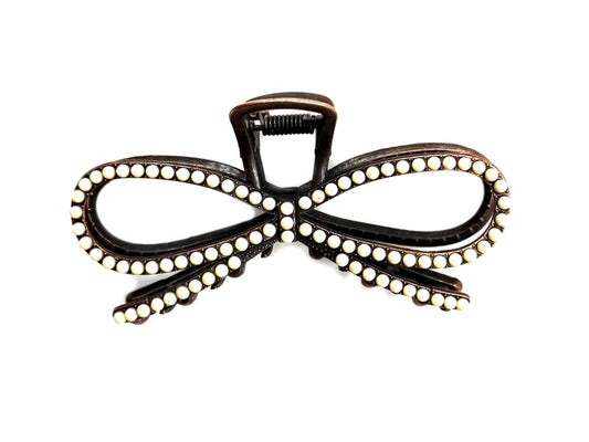 Western Navajo Pearl Hair Claw