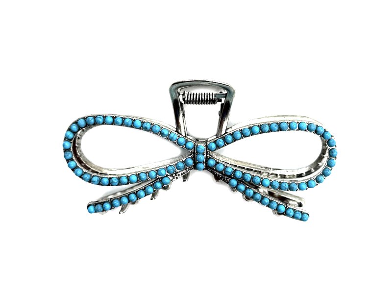 Western Ribbon Navajo Pearl Hair Claw