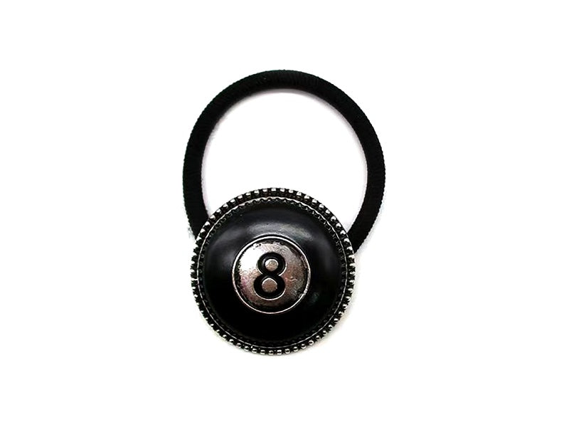 Western 8 Ball Hair Tie