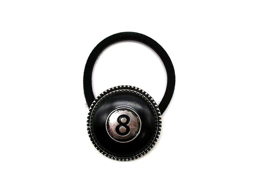 Western 8 Ball Hair Tie