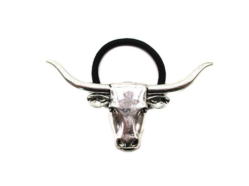 Western Long Horn Hair Tie