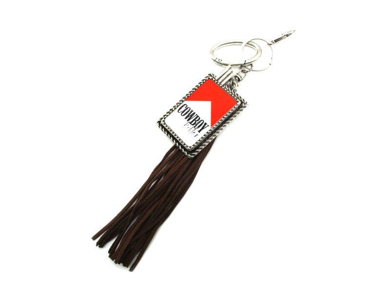 Western Cowboy Killer Cigarette Keychain