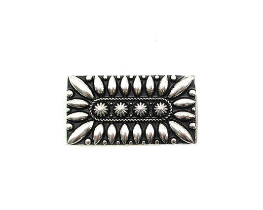 Western Rectangle Concho Money Clip