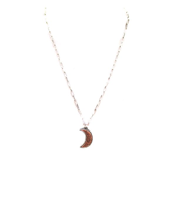 Western Dainty Moon Necklace