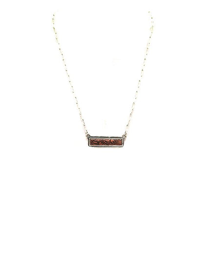 Western Dainty Bar Necklace
