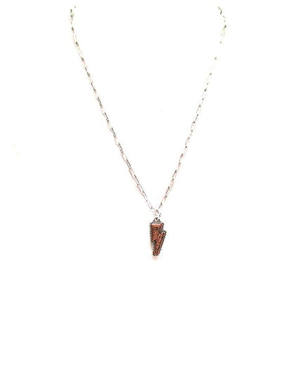 Western Dainty Lightning Bolt Necklace