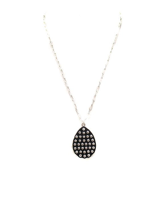 Western Bubble Teardrop Necklace