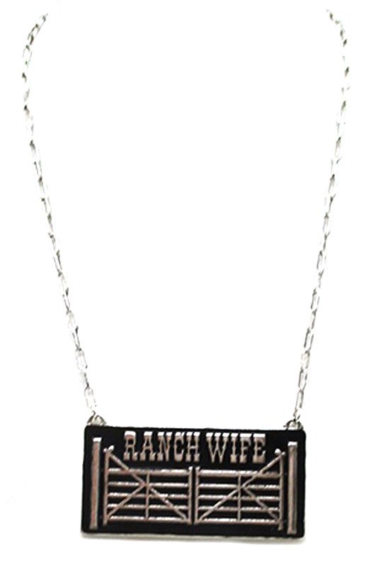 Western Ranch Wife Necklace