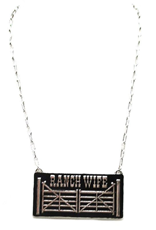 Western Ranch Wife Necklace