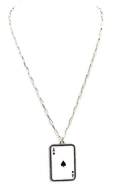 Spade Ace Necklace