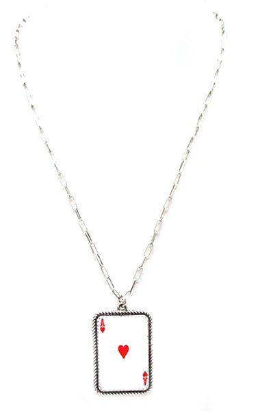 Heart Ace Necklace