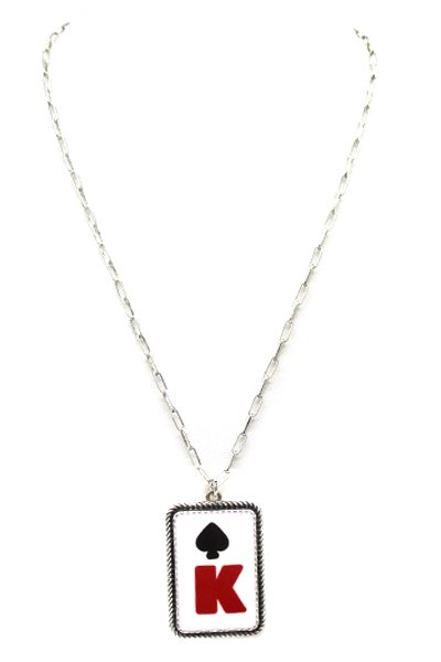 Spade K Necklace