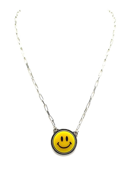 Smile Face Necklace