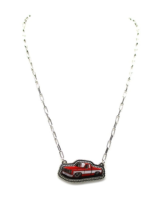 Antique Car Necklace