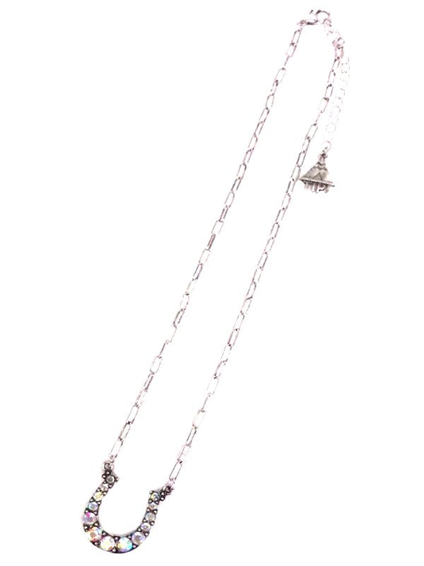 Western Horse Shoe Turquoise Necklace