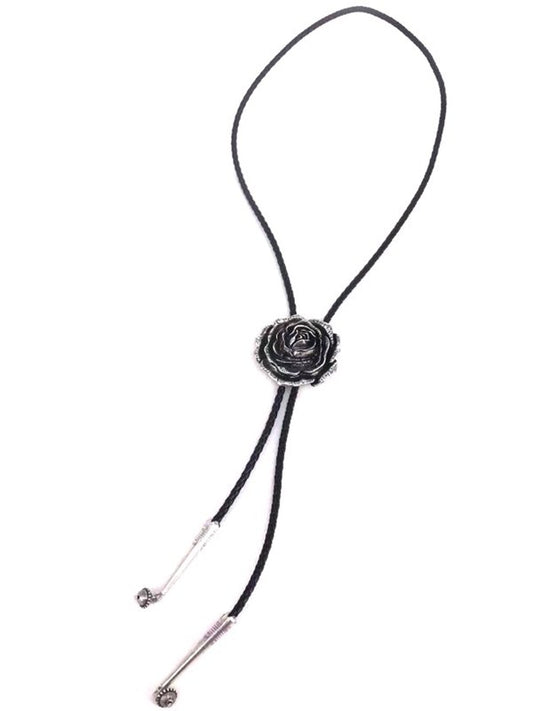 Western 3D Rose Bolo