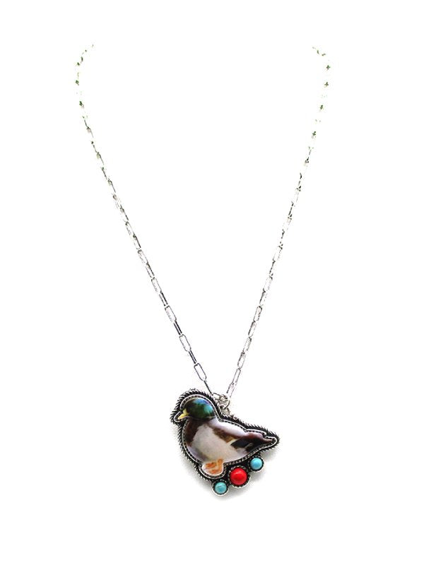 Western Duck Necklace