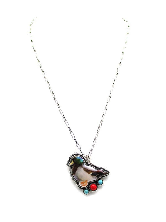 Western Duck Necklace