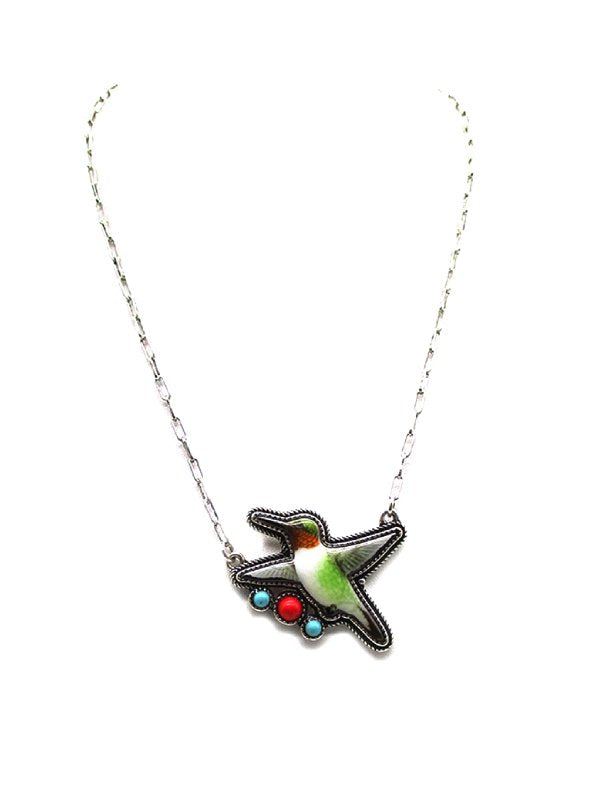 Western Humming Bird Necklace