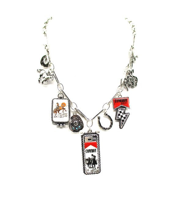 Western Cowboy Killer Lighter Charm Bracelet