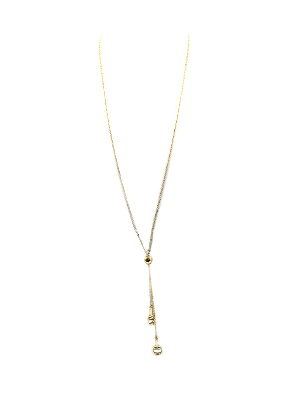 Western Snaffle Bit Bolo Necklace