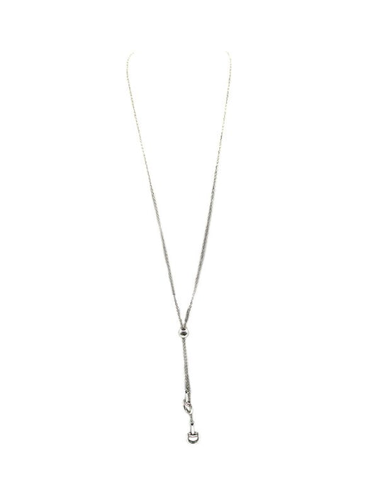 Western Snaffle Bit Bolo Necklace